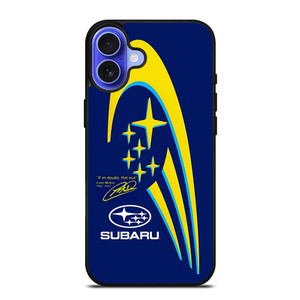 SUBARU STRIPE LOGO iPhone 16 Case Cover SUBARU STRIPE LOGO iPhone 16 Case Cover