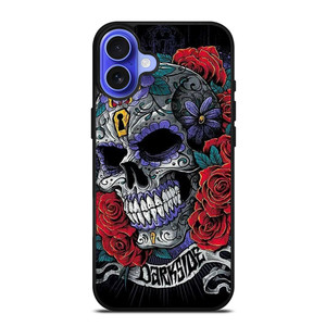 SUGAR SKULL ROSE iPhone 16 Case Cover