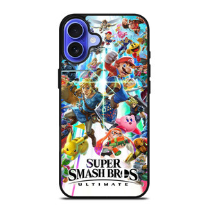 SUPER SMASH BROS ULTIMATE iPhone 16 Case Cover SUPER SMASH BROS ULTIMATE iPhone 16 Case Cover