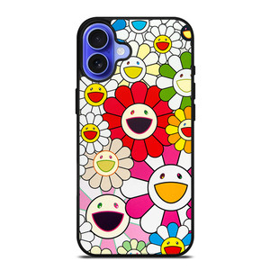 TAKASHI MURAKAMI FLOWERS 5 iPhone 16 Case Cover