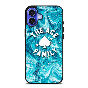 THE ACE FAMILY BLUE DAZZLE iPhone 16 Case Cover THE ACE FAMILY BLUE DAZZLE iPhone 16 Case Cover