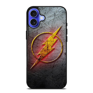 THE FLASH SUPERHERO LOGO iPhone 16 Case Cover