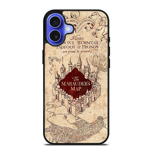 THE MARAUDERS MAP iPhone 16 Case Cover THE MARAUDERS MAP iPhone 16 Case Cover
