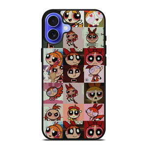 THE POWERPUFF GIRLS COLLAGE iPhone 16 Case Cover