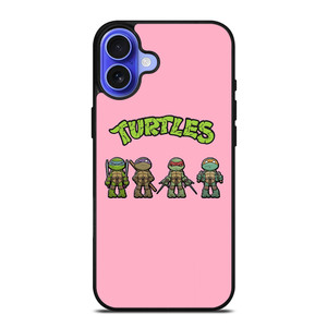 TMNT CHIBI PINK iPhone 16 Case Cover