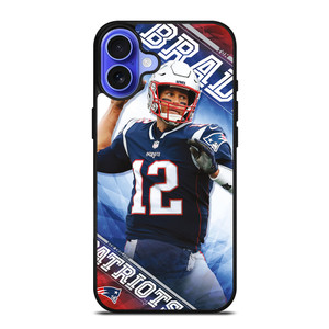 TOM BRADY PATRIOTS 4 iPhone 16 Case Cover