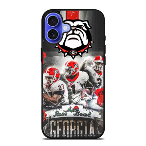 UGA GEORGIA BULLDOGS ROSE BOWL iPhone 16 Case Cover