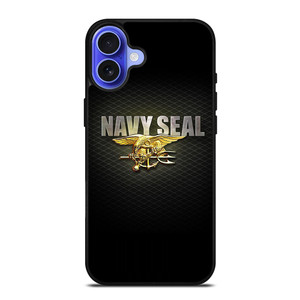 US NAVY SEAL METAL LOGO iPhone 16 Case Cover US NAVY SEAL METAL LOGO iPhone 16 Case Cover