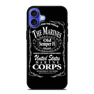 USMC MARINE SEMPER FI 1 iPhone 16 Case Cover USMC MARINE SEMPER FI 1 iPhone 16 Case Cover