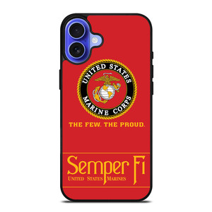 USMC MARINE SEMPER FI 2 iPhone 16 Case Cover