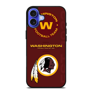 WASHINGTON FOOTBALL TEAM LOGO iPhone 16 Case Cover WASHINGTON FOOTBALL TEAM LOGO iPhone 16 Case Cover