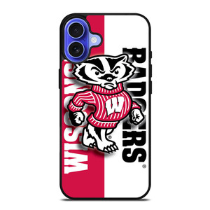 WISCONSIN BADGERS LOGO NEW iPhone 16 Case Cover