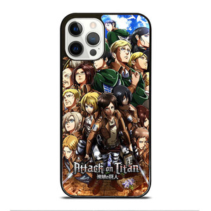 ATTACK ON TITAN CHARACTER iPhone 12 Pro Case Cover ATTACK ON TITAN CHARACTER iPhone 12 Pro Case Cover