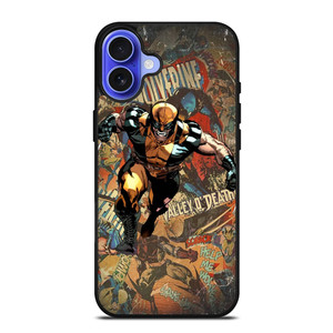 WOLVERINE LOGAN MARVEL iPhone 16 Case Cover