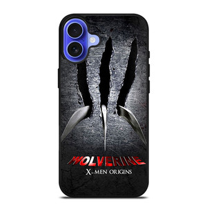 WOLVERINE X MEN ORIGINS iPhone 16 Case Cover WOLVERINE X MEN ORIGINS iPhone 16 Case Cover