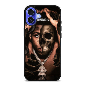 YOUNGBOY NBA RAPPER SKULL iPhone 16 Case Cover YOUNGBOY NBA RAPPER SKULL iPhone 16 Case Cover