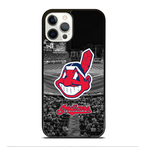 CLEVELAND INDIANS MLB ICON iPhone 12 Pro Case Cover CLEVELAND INDIANS MLB ICON iPhone 12 Pro Case Cover