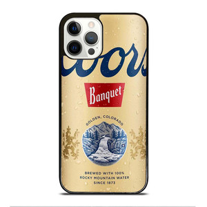 COORS BANQUET BEER iPhone 12 Pro Case Cover COORS BANQUET BEER iPhone 12 Pro Case Cover