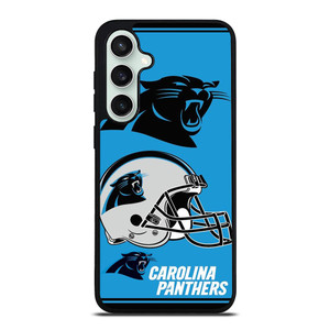 CAROLINA PANTHERS LOGO COLLAGE Samsung Galaxy S23 FE Case Cover