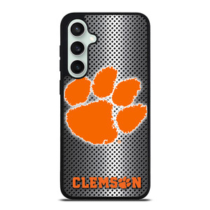 CLEMSON TIGERS METAL Samsung Galaxy S23 FE Case Cover