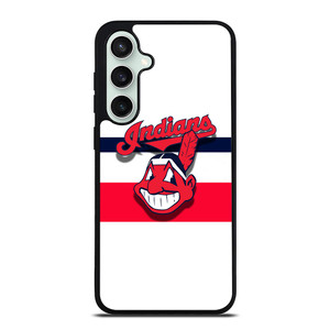 CLEVELAND INDIANS STRIPE LOGO Samsung Galaxy S23 FE Case Cover