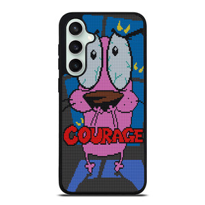 COURAGE THE COWARDLY DOG SCARED Samsung Galaxy S23 FE Case Cover