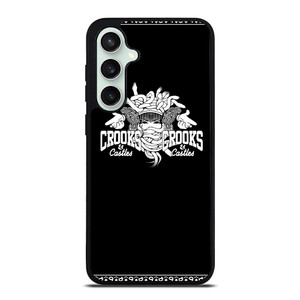 CROOKS AND CASTLES LOGO Samsung Galaxy S23 FE Case Cover