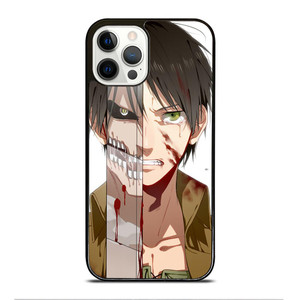 EREN YEAGER FACE ATTACK ON TITAN iPhone 12 Pro Case Cover EREN YEAGER FACE ATTACK ON TITAN iPhone 12 Pro Case Cover