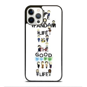FANDOM LIFE QUOTE iPhone 12 Pro Case Cover FANDOM LIFE QUOTE iPhone 12 Pro Case Cover