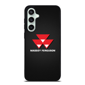 MASSEY FERGUSON TRACTOR LOGO CARBON Samsung Galaxy S23 FE Case Cover