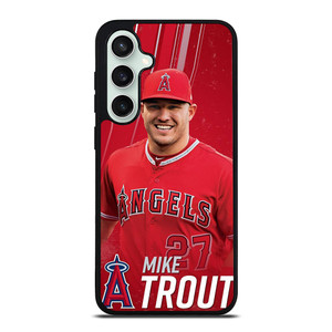 MIKE TROUT 27 LOS ANGELES ANGELS Samsung Galaxy S23 FE Case Cover