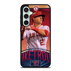 MIKE TROUT LOS ANGELES ANGELS 27 Samsung Galaxy S23 FE Case Cover