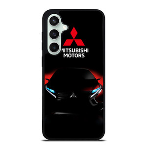 MITSUBISHI MOTORS BLACK CAR LOGO Samsung Galaxy S23 FE Case Cover