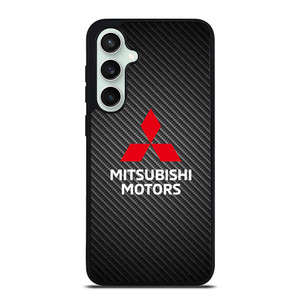 MITSUBISHI MOTORS CARBON LOGO Samsung Galaxy S23 FE Case Cover