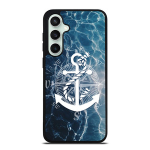 NAUTICAL ANCHOR LOGO Samsung Galaxy S23 FE Case Cover NAUTICAL ANCHOR LOGO Samsung Galaxy S23 FE Case Cover