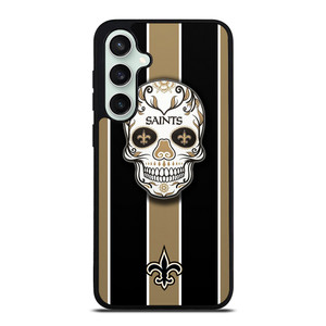 NEW ORLEANS SAINTS SKULL Samsung Galaxy S23 FE Case Cover NEW ORLEANS SAINTS SKULL Samsung Galaxy S23 FE Case Cover