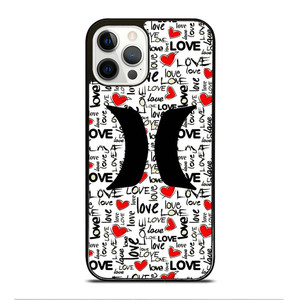 HURLEY LOGO PATTERN iPhone 12 Pro Case Cover HURLEY LOGO PATTERN iPhone 12 Pro Case Cover