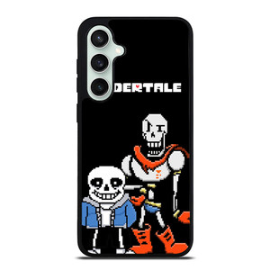 PAPYRUS AND SANS UNDERTALE 8BIT Samsung Galaxy S23 FE Case Cover