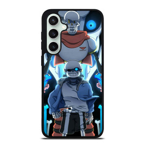 PAPYRUS AND SANS UNDERTALE SKULL Samsung Galaxy S23 FE Case Cover