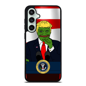 PEPE THE SMUG FROG DONALD TRUMP Samsung Galaxy S23 FE Case Cover PEPE THE SMUG FROG DONALD TRUMP Samsung Galaxy S23 FE Case Cover