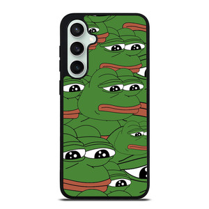 PEPE THE SMUG FROG PATTERN Samsung Galaxy S23 FE Case Cover PEPE THE SMUG FROG PATTERN Samsung Galaxy S23 FE Case Cover
