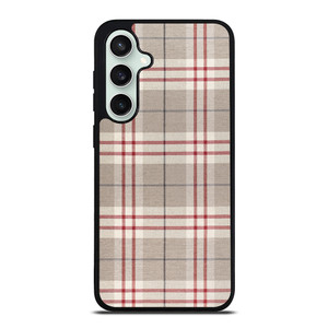 PLAID BROWN 2 Samsung Galaxy S23 FE Case Cover