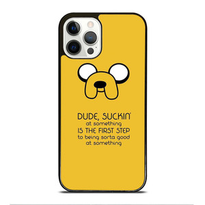 JAKE DOG QUOTE iPhone 12 Pro Case Cover