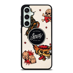 SAILOR JERRY TATTOO LOGO Samsung Galaxy S23 FE Case Cover SAILOR JERRY TATTOO LOGO Samsung Galaxy S23 FE Case Cover