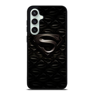 SUPERMAN BLACK LOGO Samsung Galaxy S23 FE Case Cover