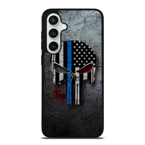 THIN BLUE LINE PUNISHER Samsung Galaxy S23 FE Case Cover THIN BLUE LINE PUNISHER Samsung Galaxy S23 FE Case Cover