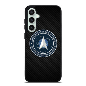 UNITED STATES SPACE CORPS USSC CARBON LOGO Samsung Galaxy S23 FE Case Cover