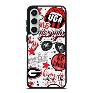 UNIVERSITY GEORGIA BULLDOGS UGA Samsung Galaxy S23 FE Case Cover