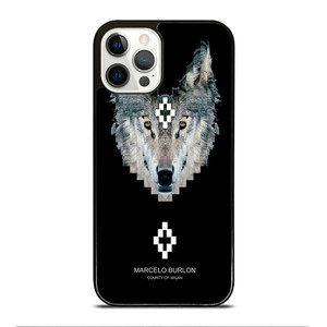 MARCELO BURLON WOLF iPhone 12 Pro Case Cover