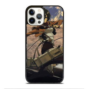 MIKASA ACKERMAN ATTACK ON TITAN ANIME iPhone 12 Pro Case Cover MIKASA ACKERMAN ATTACK ON TITAN ANIME iPhone 12 Pro Case Cover